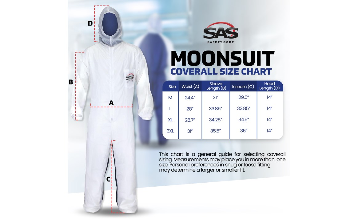 SAS Safety Group | Moonsuit® Nylon/ Cotton Coverall